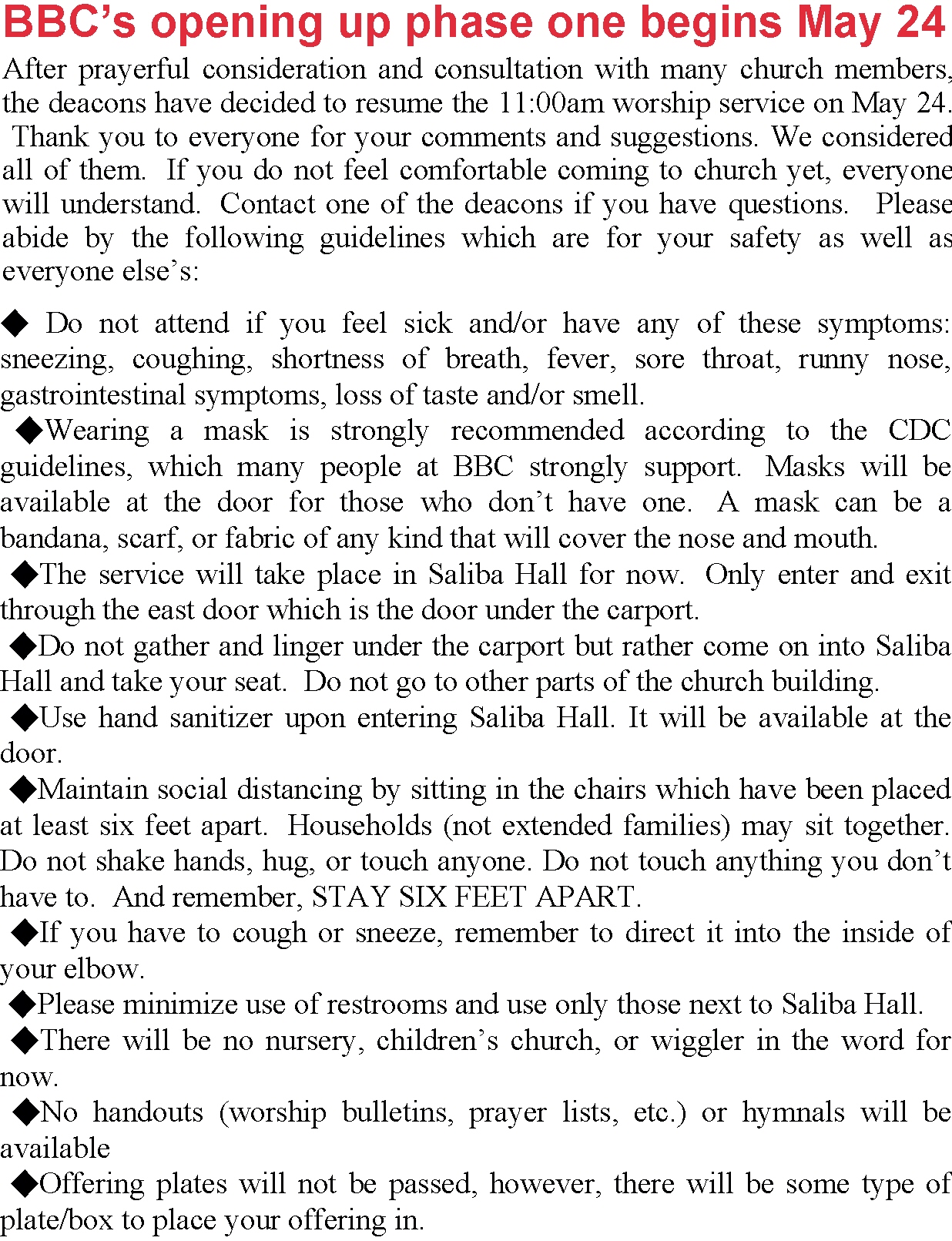 Byromville Baptist Church